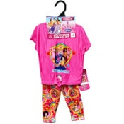 Wholesale - FAIRYTALE PRINCESS TIE FRONT T-SHIRT ACTIVEWEAR SET IN THE GROOVE 3-ASST SIZE 2T-4T C/P 48, UPC: 850054758774